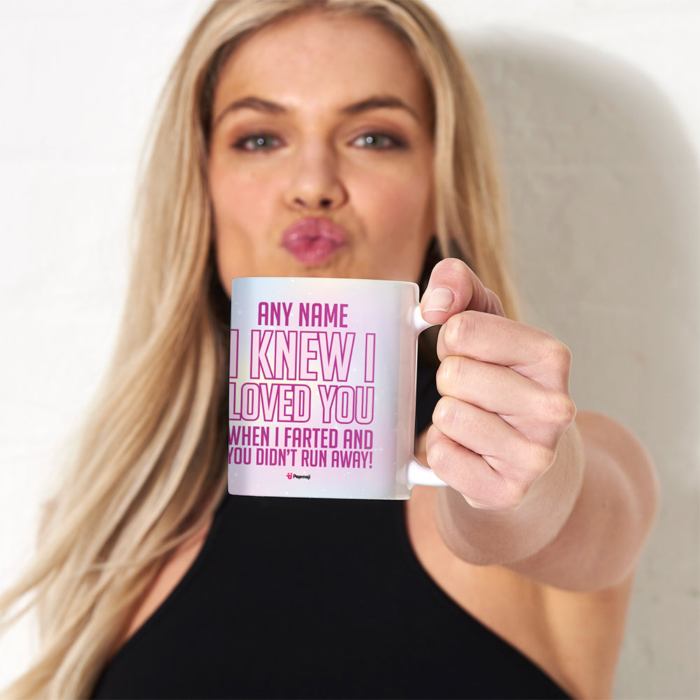 Womens Personalized I Knew I Loved You Mug