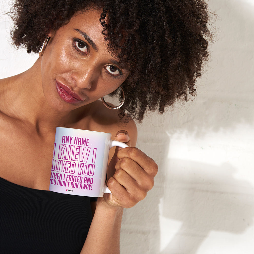 Womens Personalized I Knew I Loved You Mug