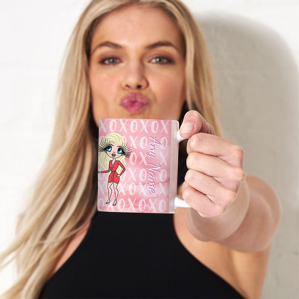 Womens Personalized XO Mug