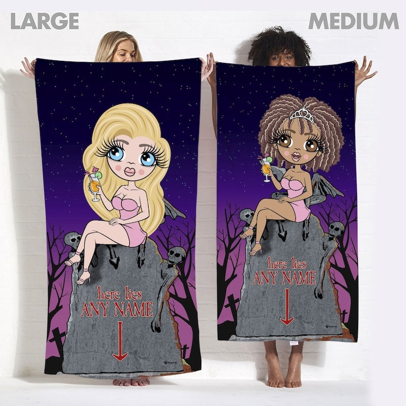 ClaireaBella Ghostly Grave Beach Towel - Image 5