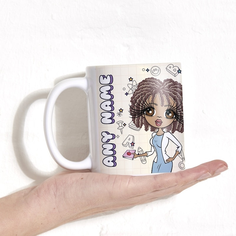 Womens Personalized Mug World's Best Teacher