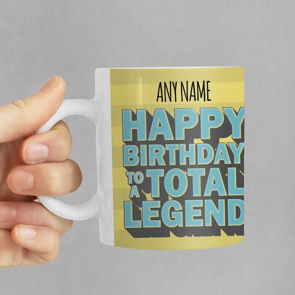 Jnr Boys Personalized Legend Birthday Mug - Image 3