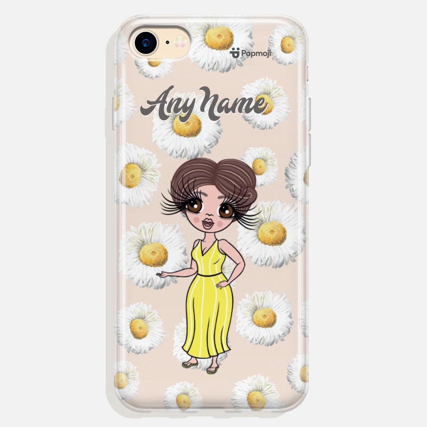 Womens Personalized Daisies Phone Case