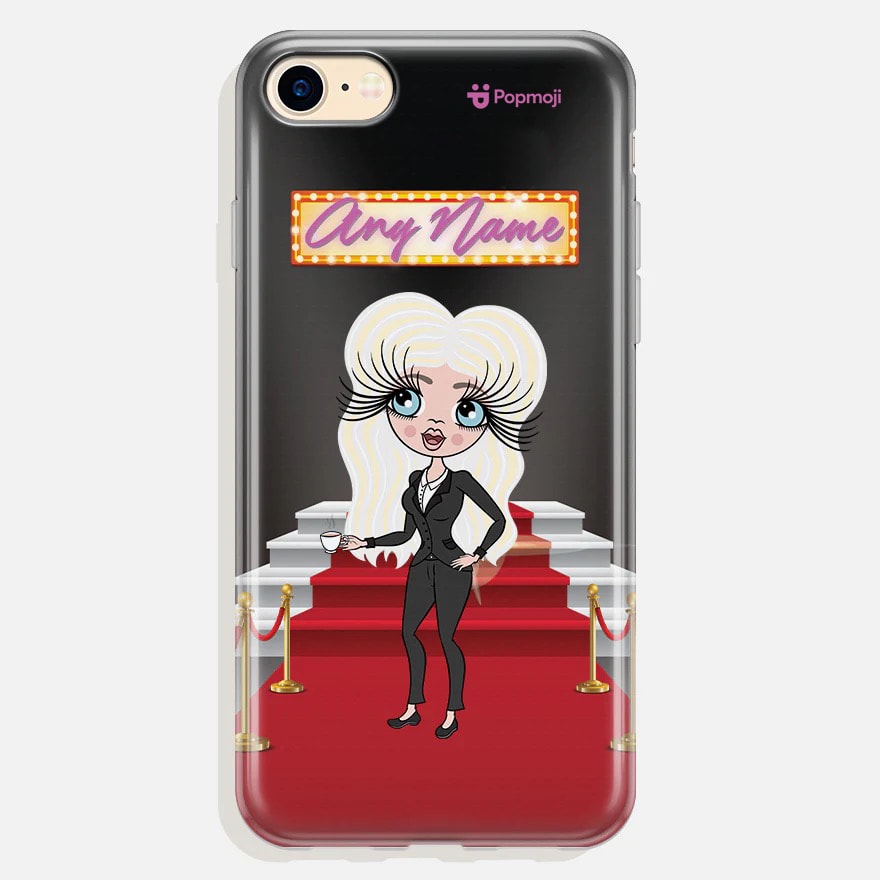 Womens Personalized Red Carpet Phone Case