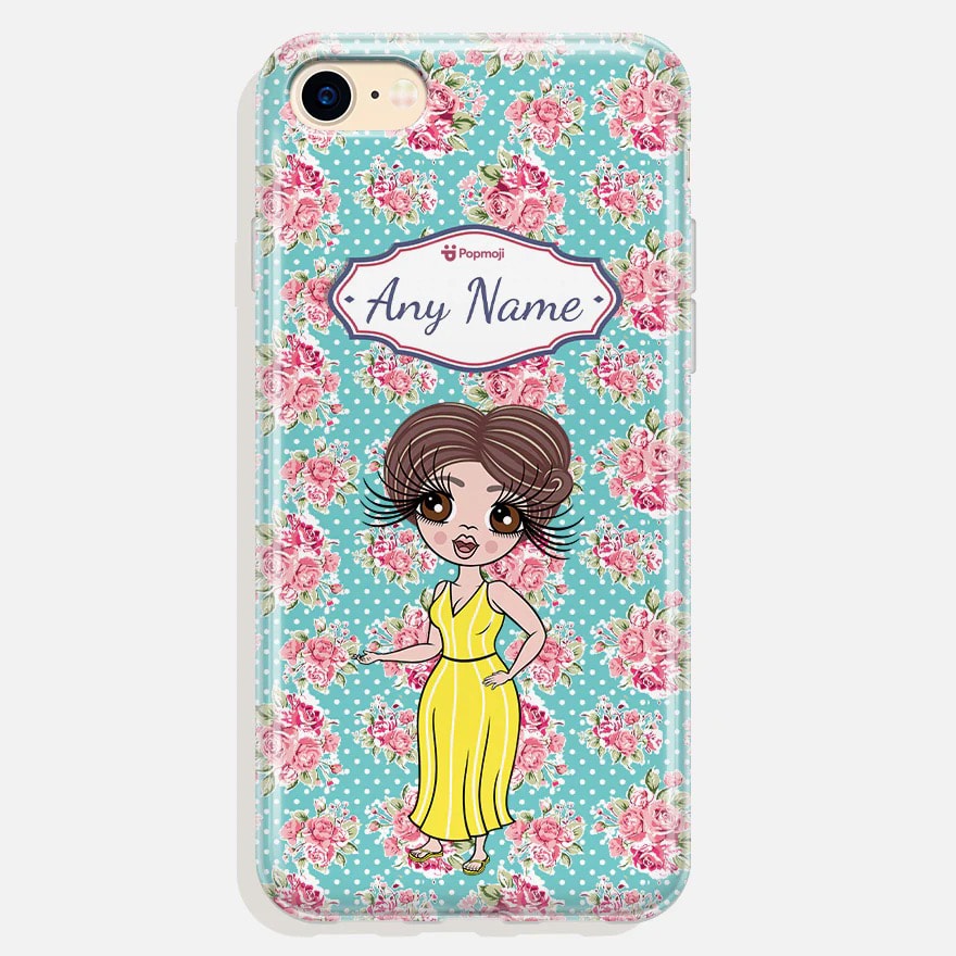 Womens Personalized Rose Phone Case