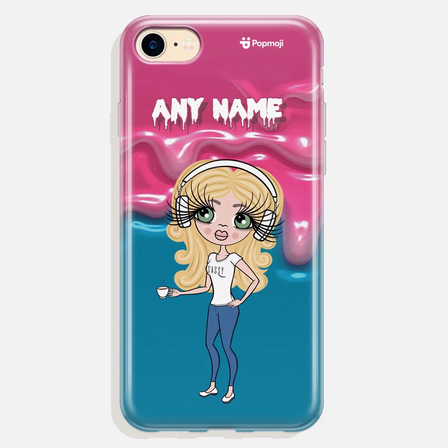 Womens Personalized Unicorn Slime Phone Case