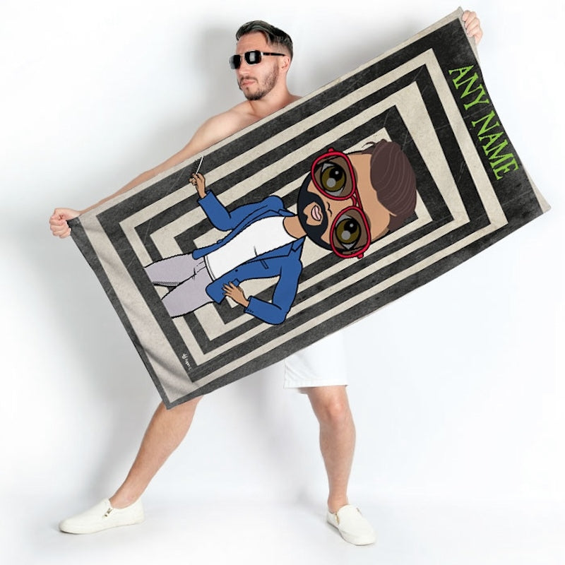 MrCB Freaky Funky Box Beach Towel - Image 4