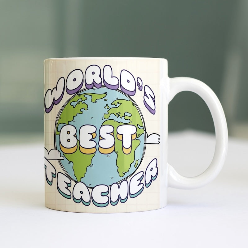 MrCB Mug World's Best Teacher - Image 3