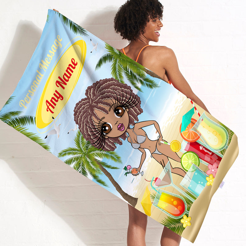 Popmoji Personalized Beach Towels –