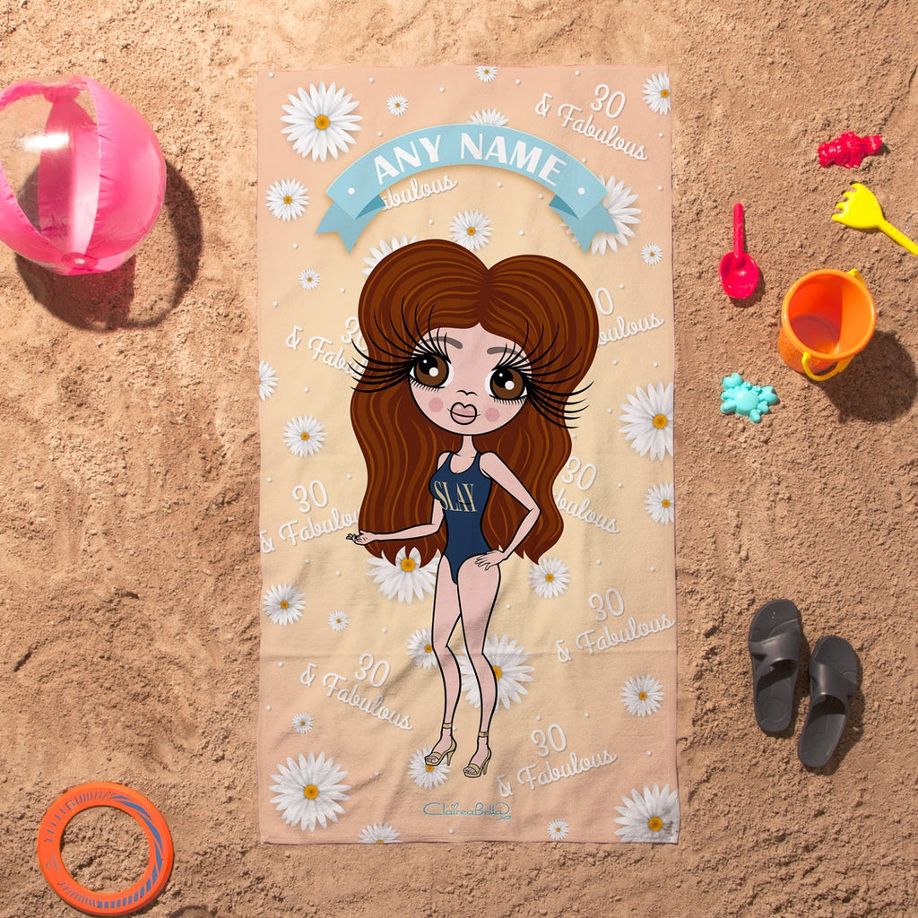 ClaireaBella Daisy Fabulous Beach Towel - Image 4